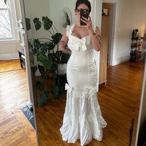 For Love & Lemons Diana Gown Size 8 / White